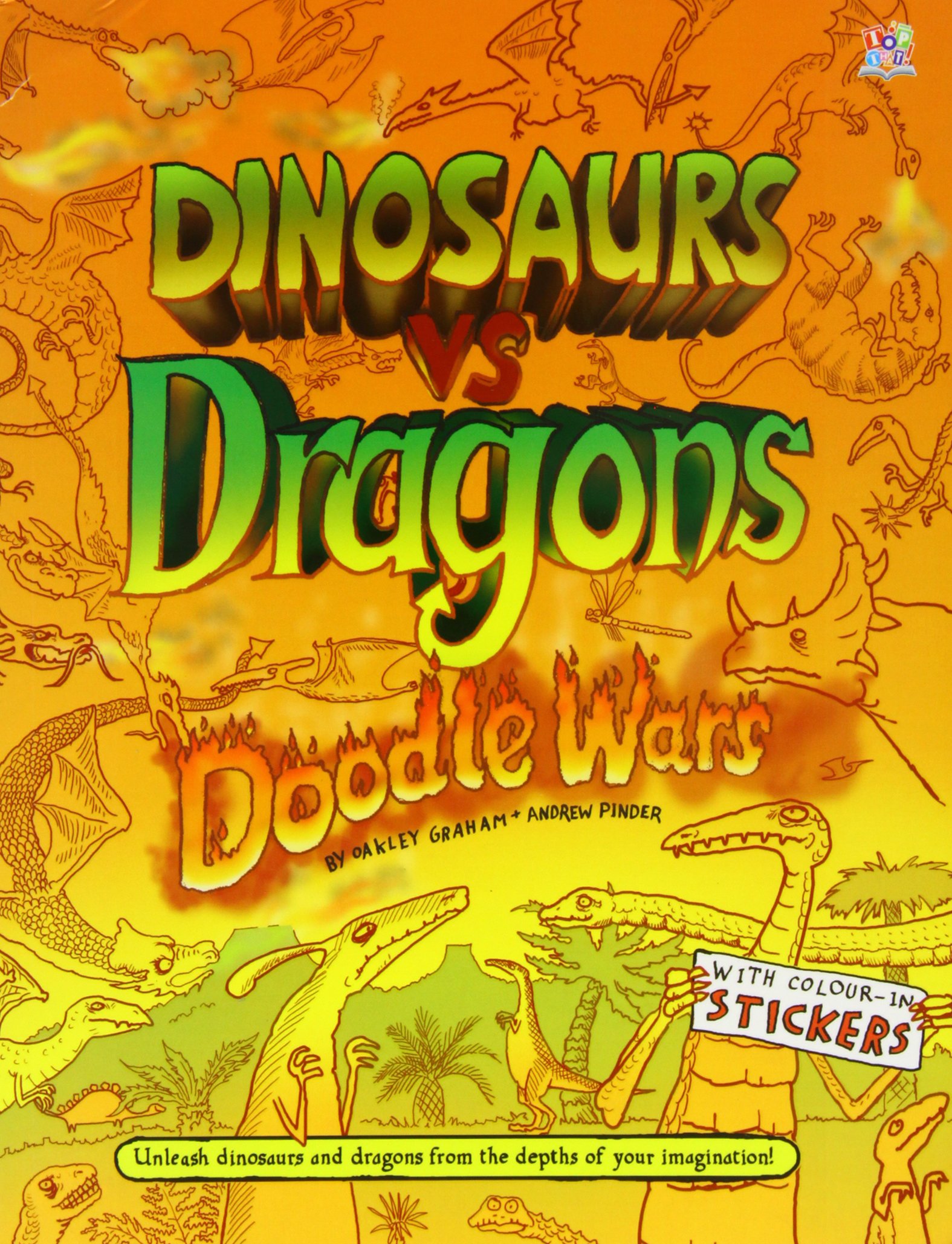 Dinosaurs vs Dragons: Doodle Wars 