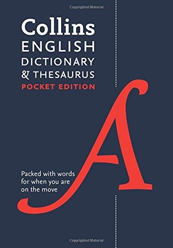 Collins English Dictionary and Thesaurus Pocket Edition [7th Edition]