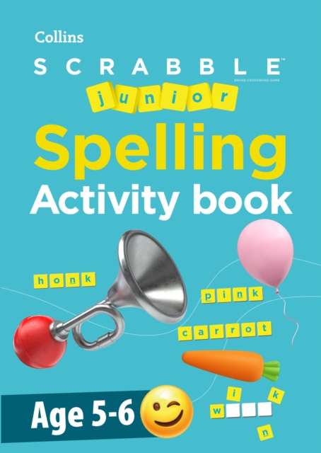 Collins Scrabble: Junior Spelling Activity book Age 5-6