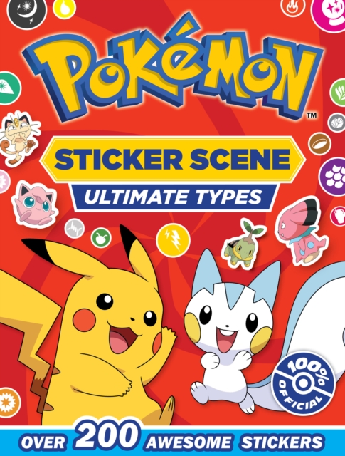 Pokemon Ultimate Types Sticker Scene