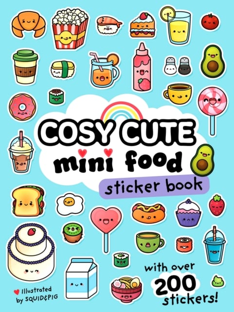 Cosy Cute Mini Food Sticker book