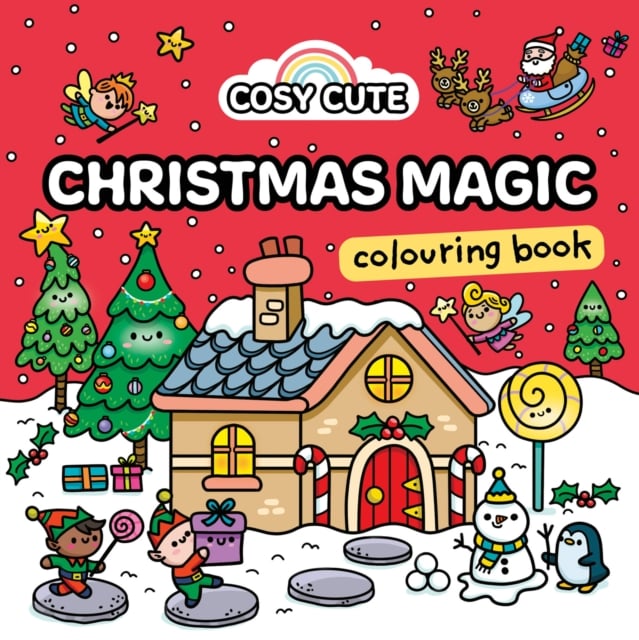 Cosy Cute Christmas Magic : Colouring Book