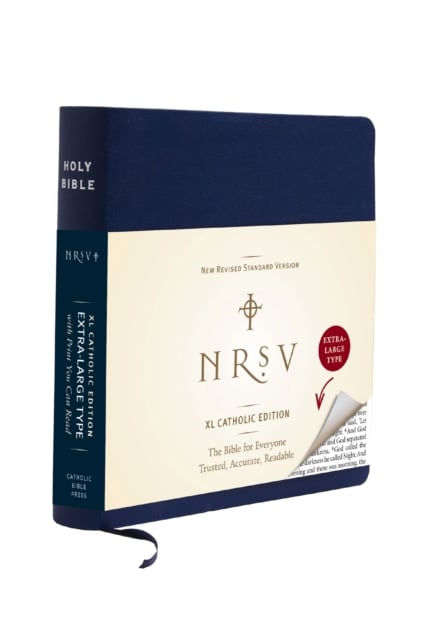 Holy Bible NRSV XL : Catholic Edition (Navy Leathersoft)