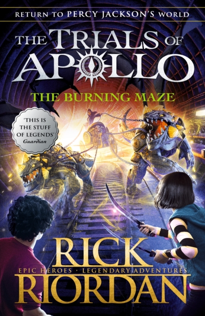 The Trials of Apollo: The Burning Maze (Book 3)