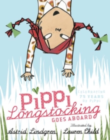 Pippi Longstocking Goes Aboard (Hardback)