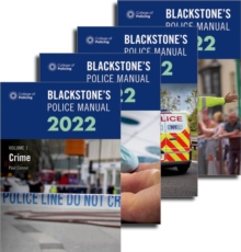 Blackstone's Police Manuals Four Volume Set 2022