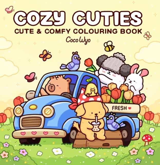 Cozy Cuties : Cute and Comfy Colouring Book