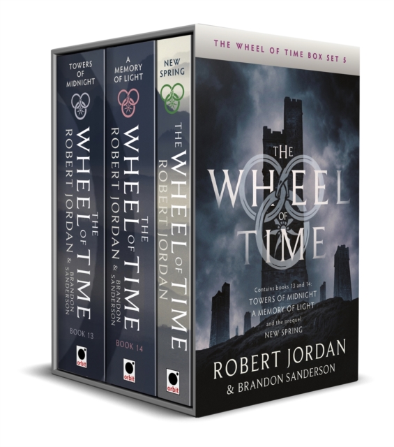 The Wheel of Time Box Set 5 : Books 13, 14 & prequel (Towers of Midnight, A Memory of Light, New Spring)