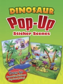 Dinosaur PopUp Sticker Scenes