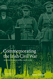 Commemorating the Irish Civil War History and Memory, 1923–2000
