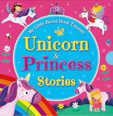 BW- My Little Board Book Treasure Unicorn & Prince(Assorted 4)