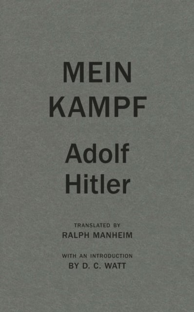 Adolf Hitler : Mein Kampf (Paperback)
