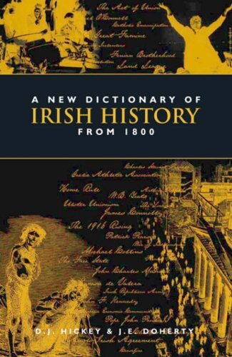 A New Dictionary Of Irish History From 1800