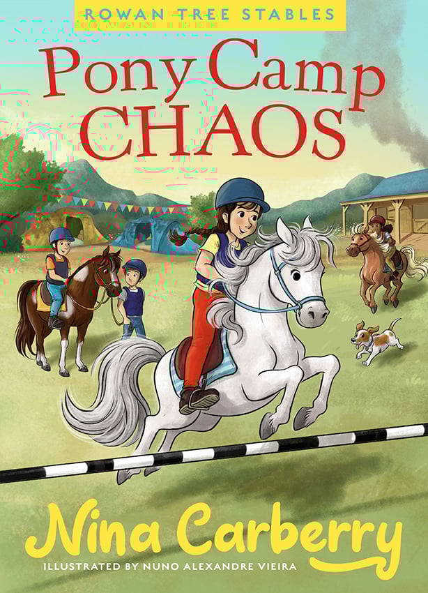 Pony Camp Chaos (Rowan Tree Stables Book 2 Hardback)