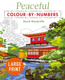 Peaceful Colour-by-Numbers (Large Print)