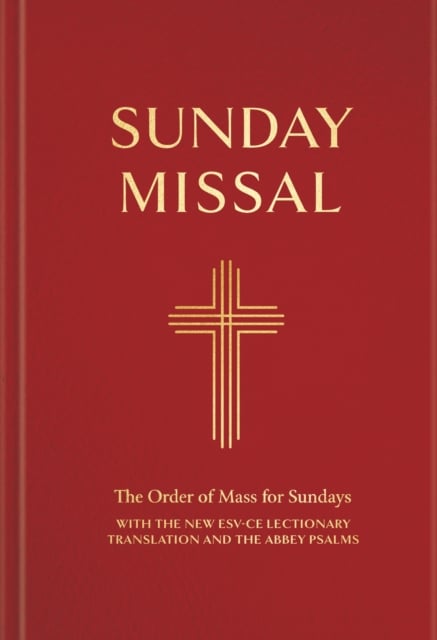 Sunday Missal: People's Edition (Red Binding) : (New ESV Lectionary for ADVENT 2024)