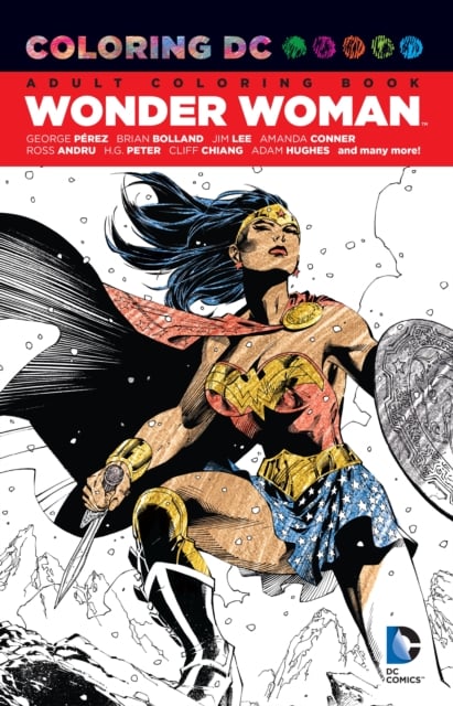 Adult Coloring : Wonder Woman