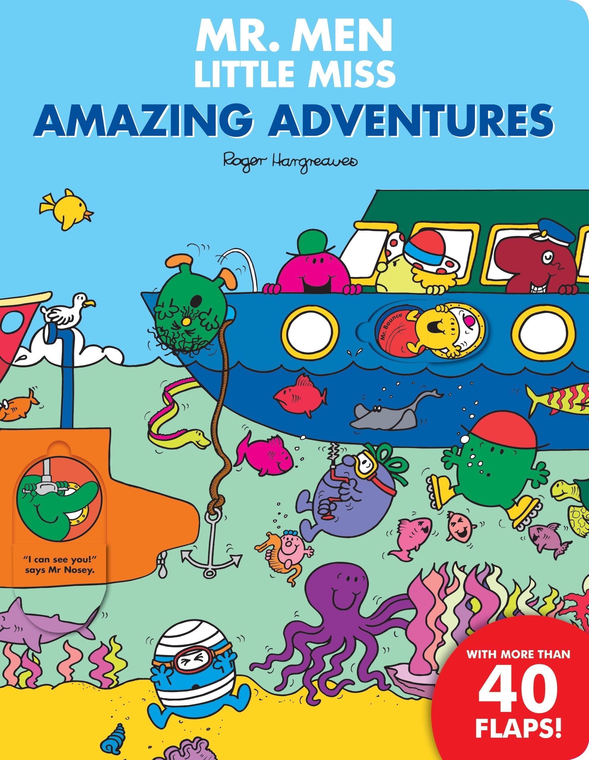 Mr. Men Amazing Adventures Flap Book (Mr Men & Little Miss)