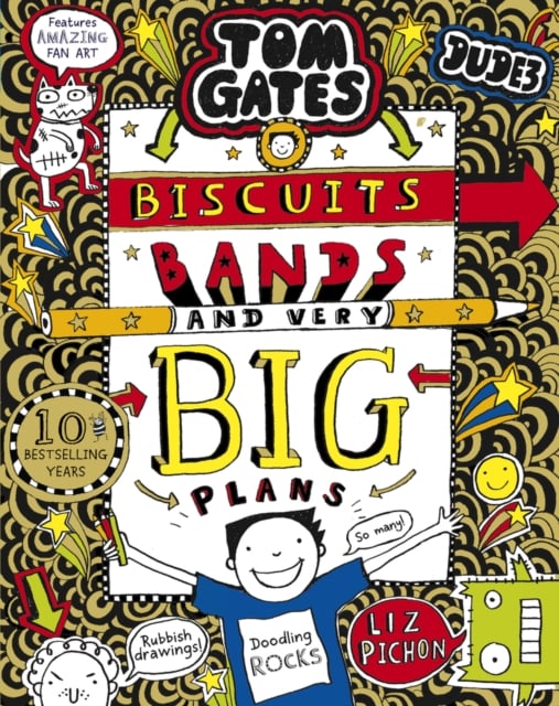 Tom Gates: Biscuits, Bands and Very Big Plans (Book 14)