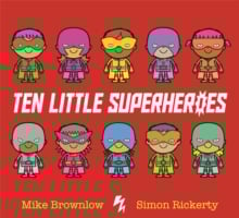 Ten Little Superheroes