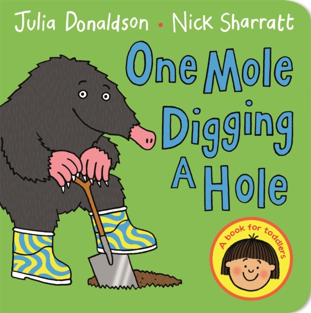 One Mole Digging A Hole (Board Book)