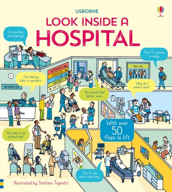 Look Inside a Hospital (Pop-up & lift-the-flap books)