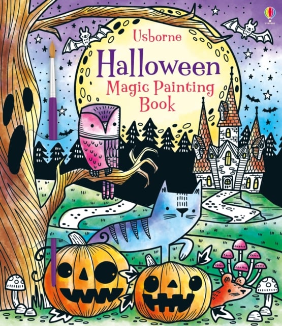 Usbourne's Halloween Magic Painting Book