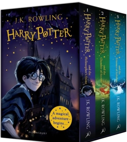 Harry Potter 1-3 Box Set: A Magical Adventure Begins (Paperback)