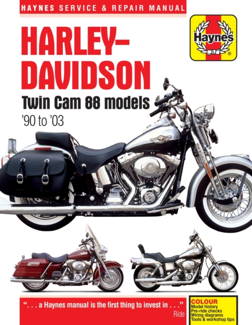Harley-Davidson Twin Cam 88, 96 & 103 Models (99 - 10) Haynes Repair Manual : 99-10