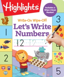 Write-on Wipe-Off: Let's Write Numbers