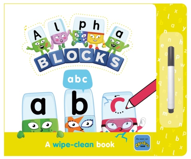 Alphablocks ABC (A Wipe-Clean Board Book)