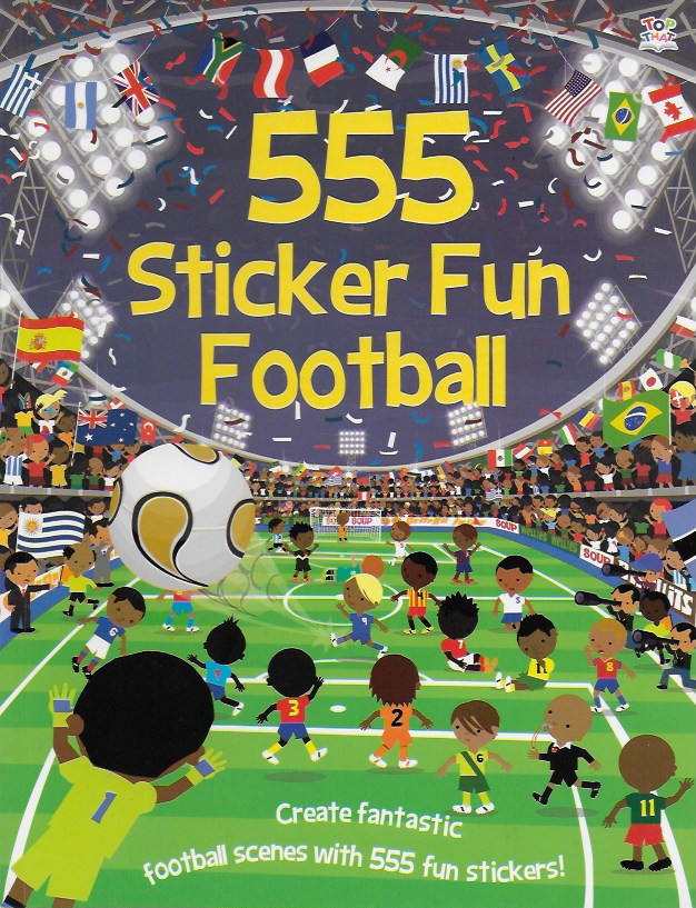 555 Sticker Fun Football (Series Sticker Fun)