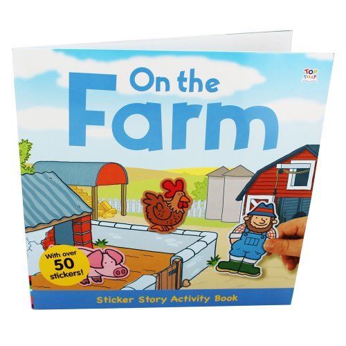 On The Farm - Sticker Story Activity Book