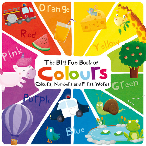 The Big Fun Book of Colours (Large Board)