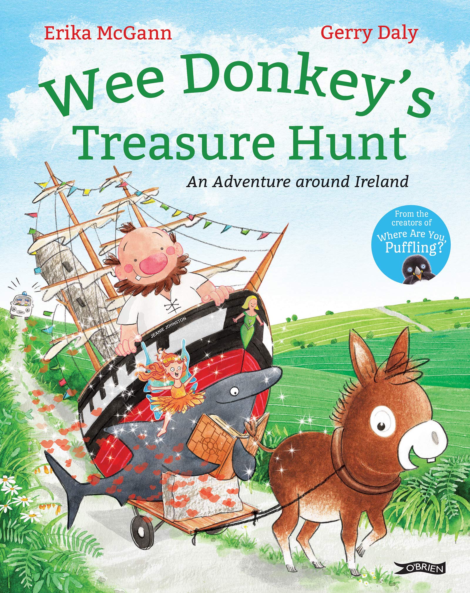 Wee Donkey's Treasure Hunt: An adventure around Ireland (Hardback)