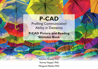 P-CAD Picture and Reading Stimulus Book (Profiling Communication Ability in Dementia) 