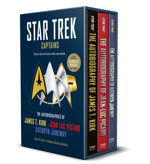 Star Trek Captains - The Autobiographies : Boxed set with slipcase