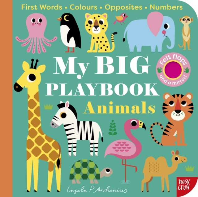 My BIG Playbook: Animals (Board Book)