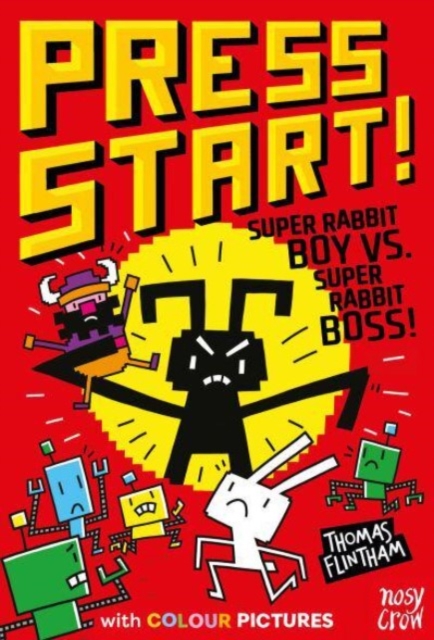 Press Start! Super Rabbit Boy vs Super Rabbit Boss!