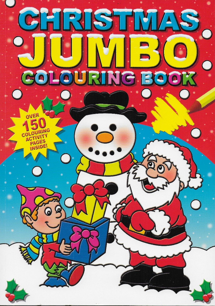 Christmas Jumbo Colouring Book