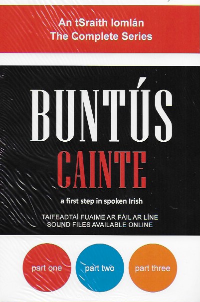Buntús Cainte 1,2,3 : A First Step in Spoken Irish (Set of 3 books)