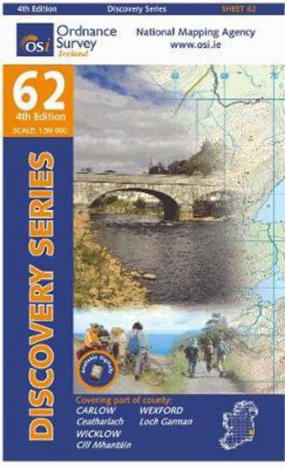 Carlow, Wexford, Wicklow (Discovery Series 62 4th Edition)