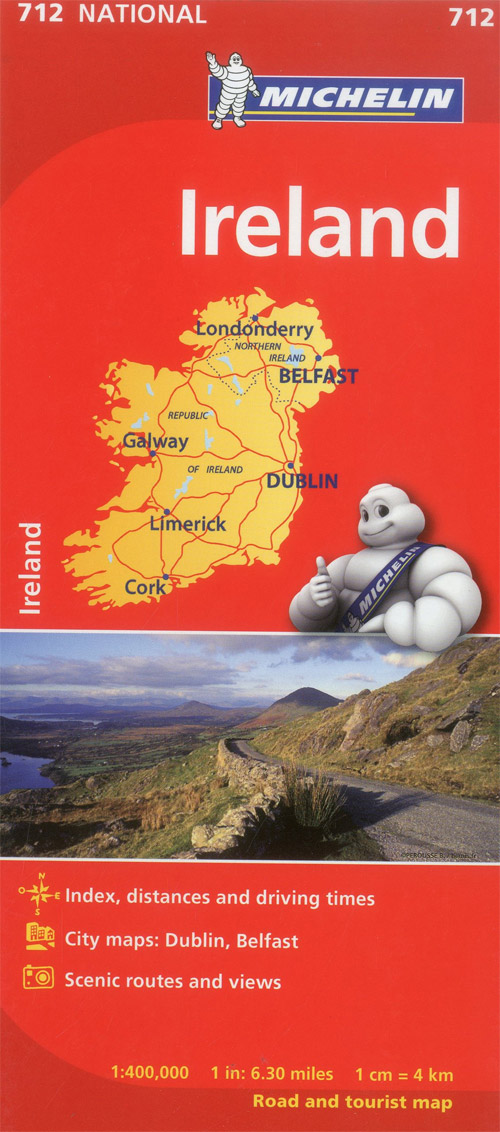 Ireland National Map 712