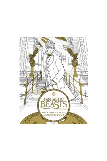 Fantastic Beasts and Where to Find Them: Magical Characters and Places Colouring Book
