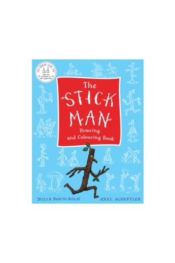 The Stick Man Drawing and Colouring Book