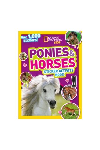 Ponies and Horses Sticker Activity Book : Over 1,000 Stickers!