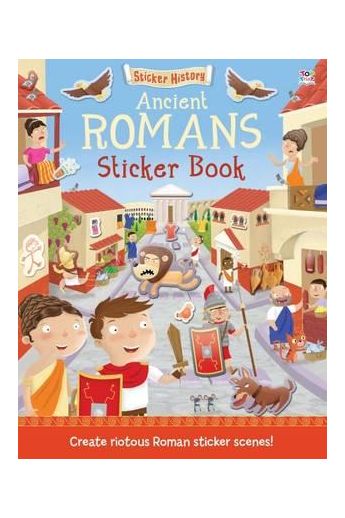 Sticker History : Ancient Romans (Sticker Book)