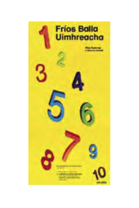 Fríos Balla - Uimhreacha / Wall Frieze - Numbers