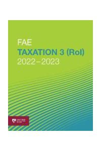 Taxation 3 (Republic of Ireland) 2022-2023
