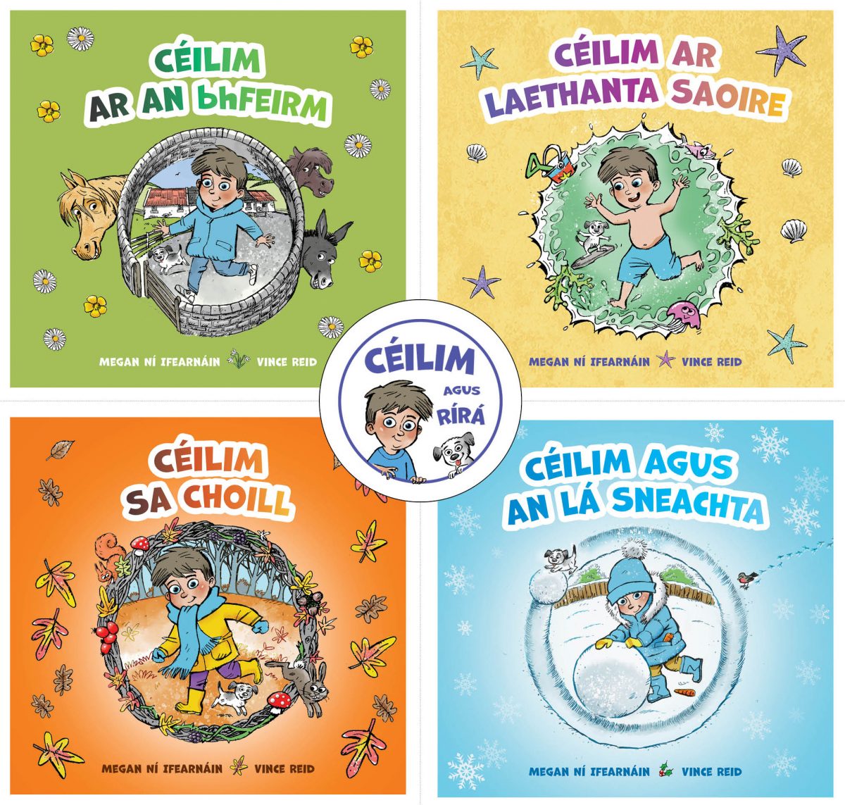 Céilim agus Ríra: 4-Book Pack